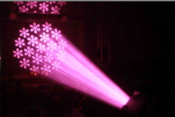 How the light beam is broken？