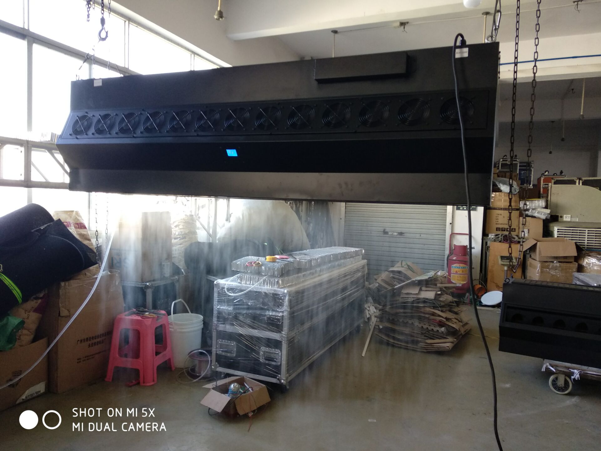投影3D成像霧屏、霧幕租賃效果圖