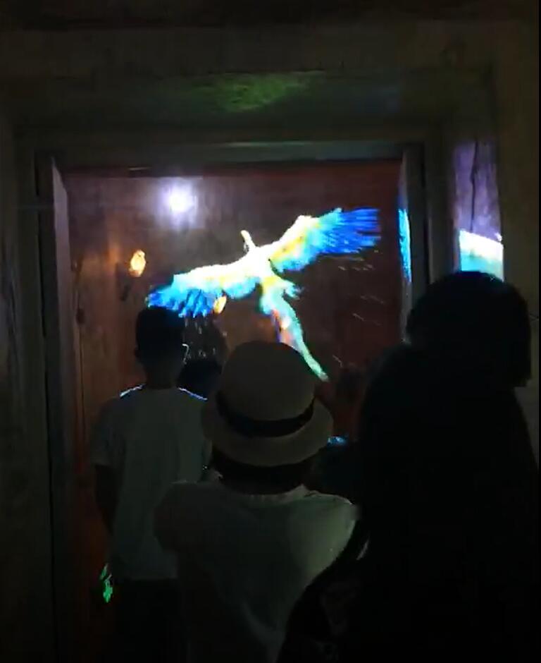 多媒體霧幕/霧屏3d成像原理、應用及特點